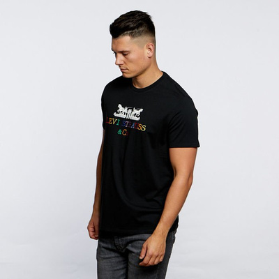 Koszulka Levi's 2-Horse Graphic Tee black