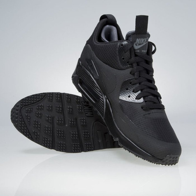 Sneakers buty zimowe Nike Air Max 90 Mid Winter black 806808-002