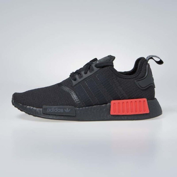 Sneakers buty Adidas Originals NMD_R1 core black / lush red (B37618)