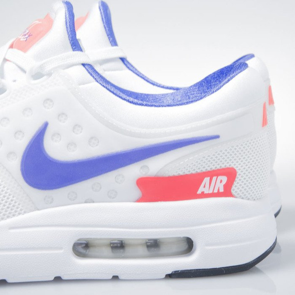 Sneakers buty Nike Air Max Zero Qs white / ultramarine-solar red 789695-105