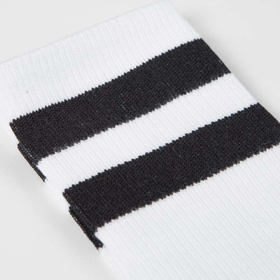 Skarpety American Socks Old School I - Mid High white / black - black
