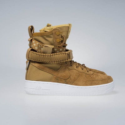 Sneakers buty zimowe WMNS Nike SF AF1 muted bronze (857872-203)