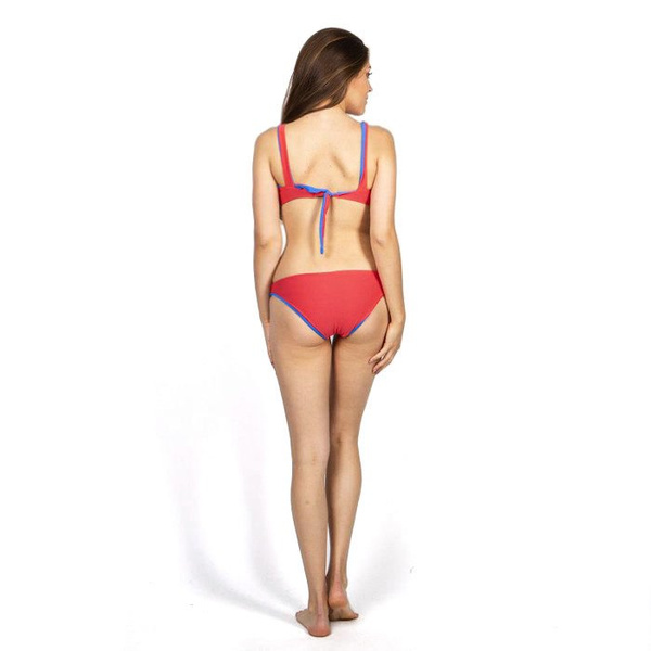 Kostium kąpielowy Champion Reversible C Logo Swimsuit blue / orange