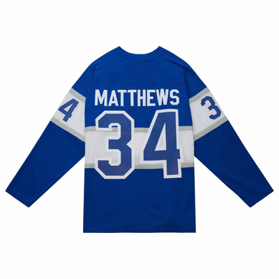 Mitchell & Ness Toronto Maple Leafs #34 Auston Matthews NHL Contennial Classic Jersey blue/white