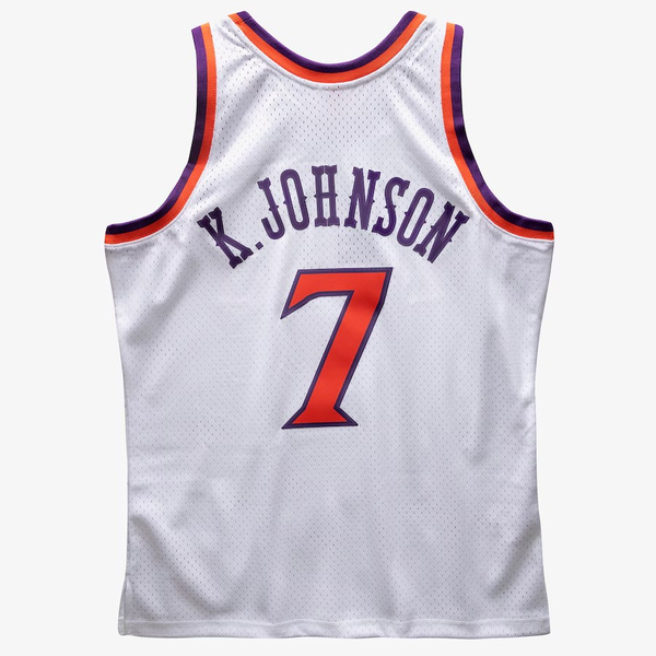 Koszulka Mitchell & Ness Phoenix Suns #7 Kevin Johnson biała Swingman Jersey