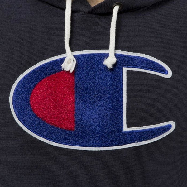 Champion bluza sweatshirt Reverse Weave Sweat Hoody navy 2098763S16-2192