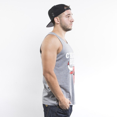 Mitchell & Ness koszulka tank top Chicago Bulls grey Team Logo