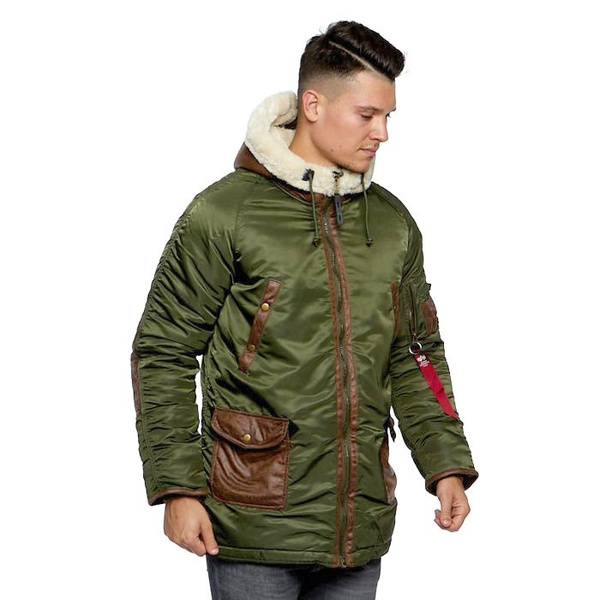 Kurtka Alpha Industries N3-B3 dark green