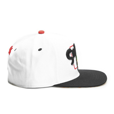 Cayler & Sons Green Label snapback czapka Le Frog Cap white / black / mc (GL-CAY-SS16-11)