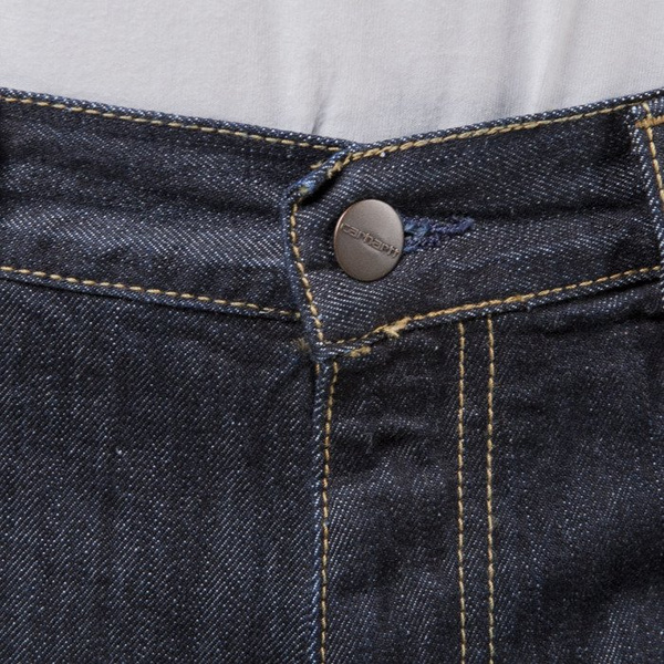 Carhartt WIP spodnie Western Pant II Hanford blue rinsed