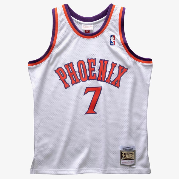 Mitchell & Ness Phoenix Suns #7 Kevin Johnson white Swingman Jersey