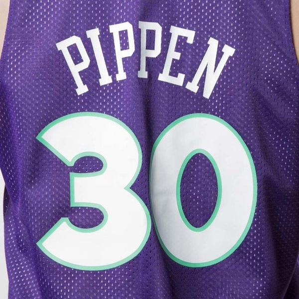 Koszulka dwustronna Mitchell & Ness Chicago Bulls Scottie Pippen 1995 white / purple All Star Reversible