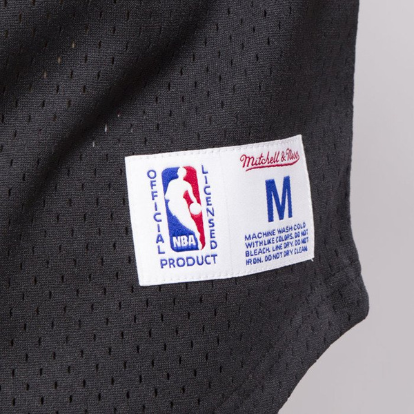 Koszulka Mitchell & Ness jersey Chicago Bulls black Seasoned Pro Mesh Button Front