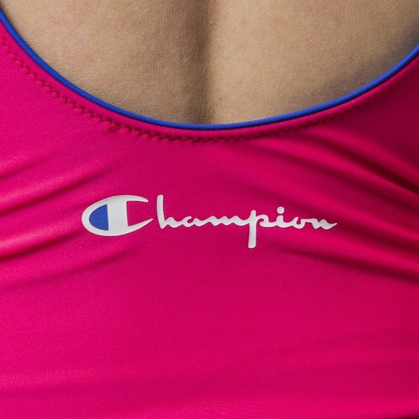 Kostium kąpielowy Champion Scoop Back Swimming Suit pink S8RAT3IT39