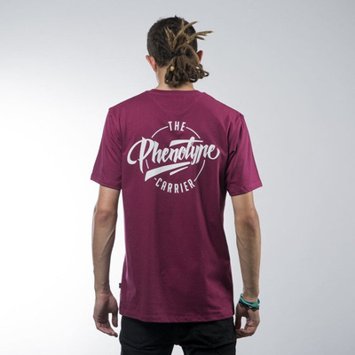Phenotype koszulka t-shirt Carrier Tee burgundy