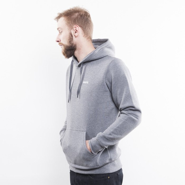 Prosto bluza Hoody Back Shield grey