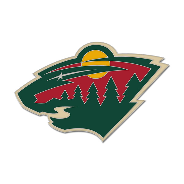 Odznaka WinCraft NHL Enamel Pin Jewelry Card Minnesota Wild
