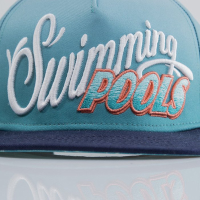 Cayler & Sons cap snapback Swimming Pools fading aqua / navy / white  (CAY-SU15-31-OS)
