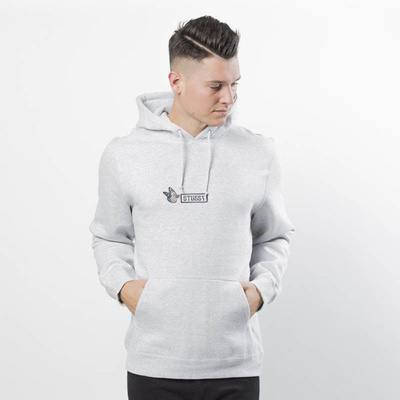 Bluza Stussy Batterfly App. Hood grey heather