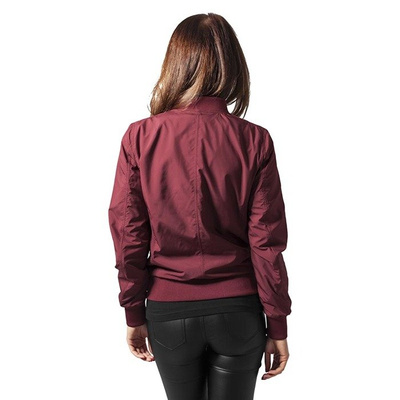 Urban Classics kurtka Ladies Light Bomber Jacket WMNS burgundy