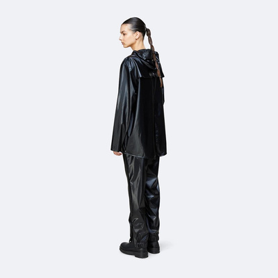 Rains Jacket shiny black