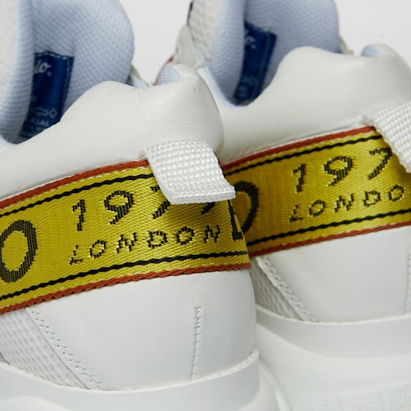 Buty Buffalo London Galip Platform White Leather Sneaker white