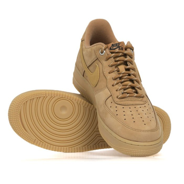 Sneakers buty Nike Air Force 1 '07 WB flax/wheat-gum light brown (CJ9179-200)