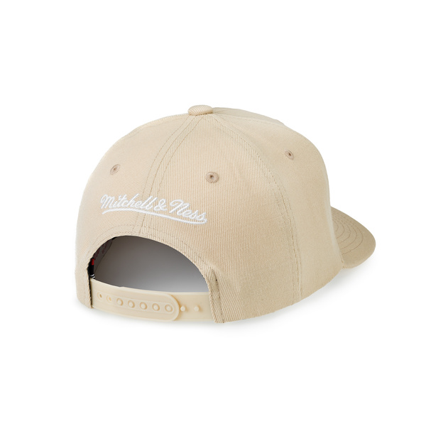 Czapka Mitchell & Ness Pinscript Classic Red khaki