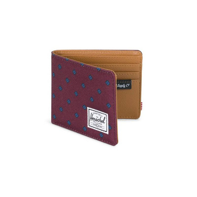 Portfel Herschel Hank + Wallet uni wine 10368-01575