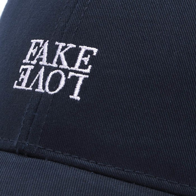 Cayler & Sons WHITE LABEL WL Fake Love Curved Cap navy / pale pink 