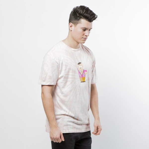 Koszulka Huf SP Big Gay Al Tie Dye T-shirt pink SOUTH PARK EDITION