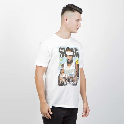 Koszulka Mitchell & Ness Slam Cover SS Tee Carmelo Anthony white