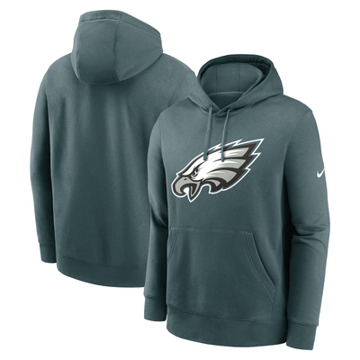 Bluza Nike Men's NFL Philadelphia Eagles Nike Club Fleece Pullover Hoodie teal
