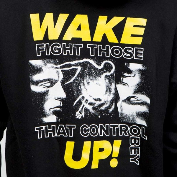 Bluza Hoodie Obey Fight Those That Control black