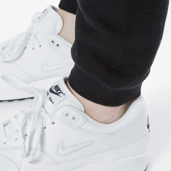 Carhartt spodnie dresowe College Sweat Pant black / white I024672/10