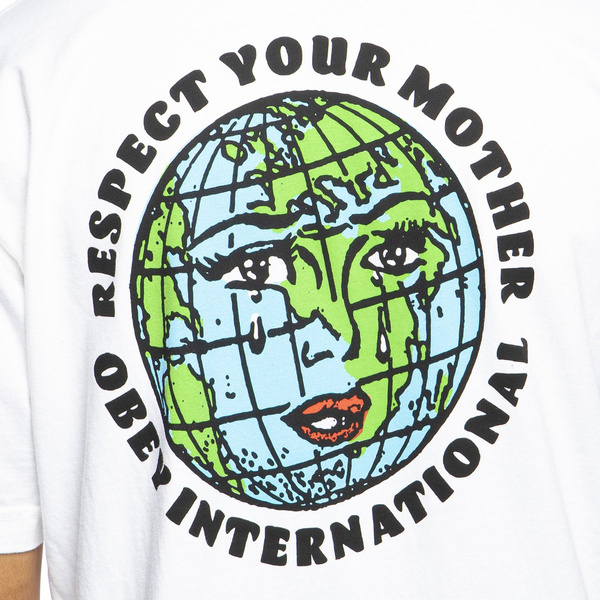 Koszulka OBEY Respect Your Mother biała