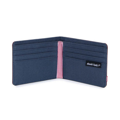 Portfel Herschel Roy  Wallet wine / navy (10069-00747)