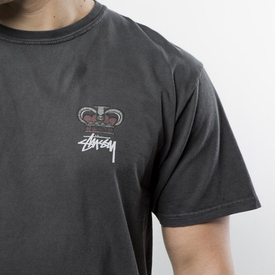 Stussy t-shirt Babylon On Fire Pig. Dyed Tee black