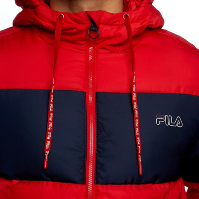 Fila Dewe Padded Jacket true red-black iris