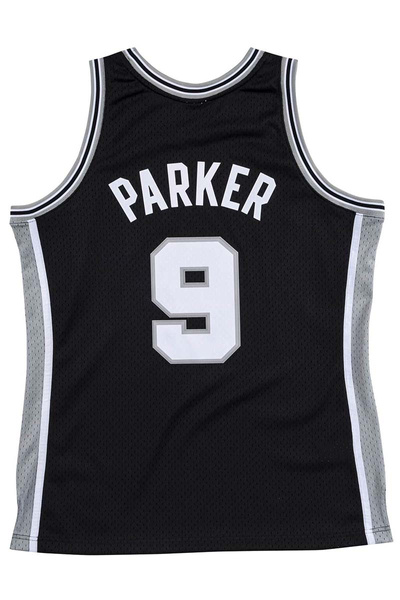 Koszulka Mitchell & Ness San Antonio Spurs #9 Tony Parker Swingman Jersey czarna