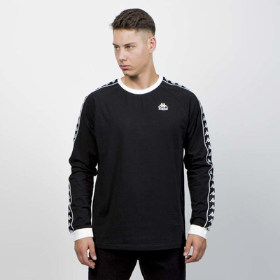 Kappa koszulka longsleeve Banda Auyen black-white