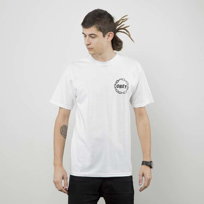 Obey t-shirt Obey Jumble Chain white
