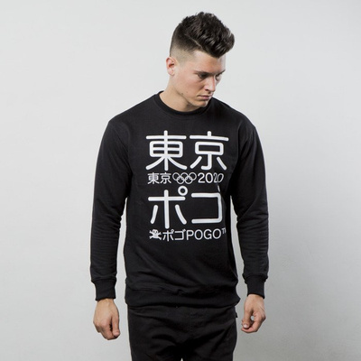Crewneck POGO Crew Tokyo black