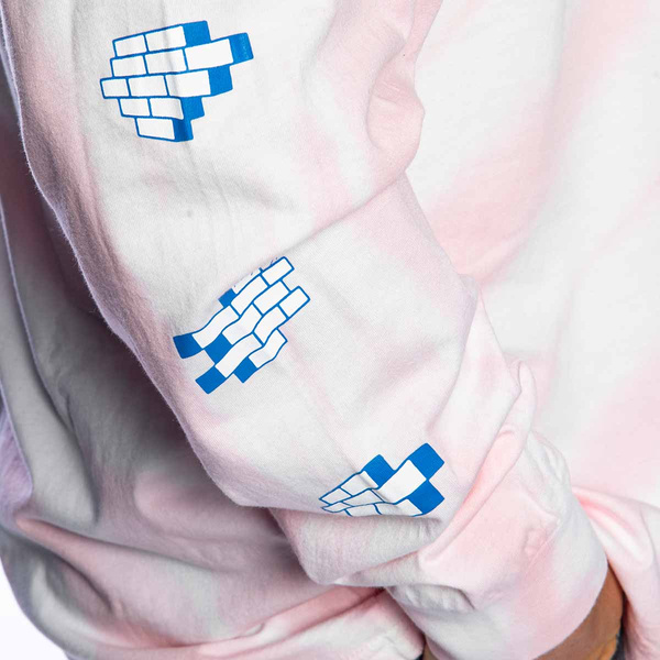 Koszulka Longsleeve Vans Widow Maker Tie różowa