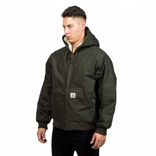 Kurtka zimowa Carhartt WIP Active Pile Jacket cypress