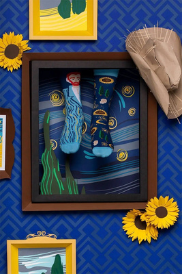 Many Mornings Socks True Vincent Low