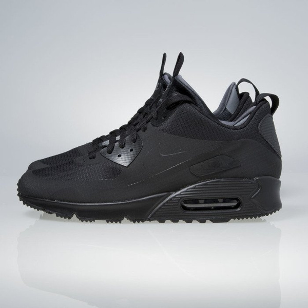 Sneakers buty zimowe Nike Air Max 90 Mid Winter black 806808-002