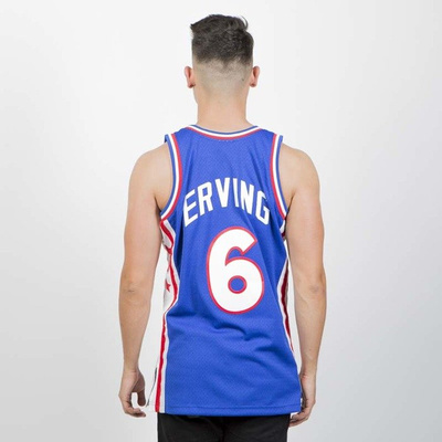 Koszulka Mitchell & Ness Philadelphia Sixers #6 Julius Erving blue Swingman Jersey