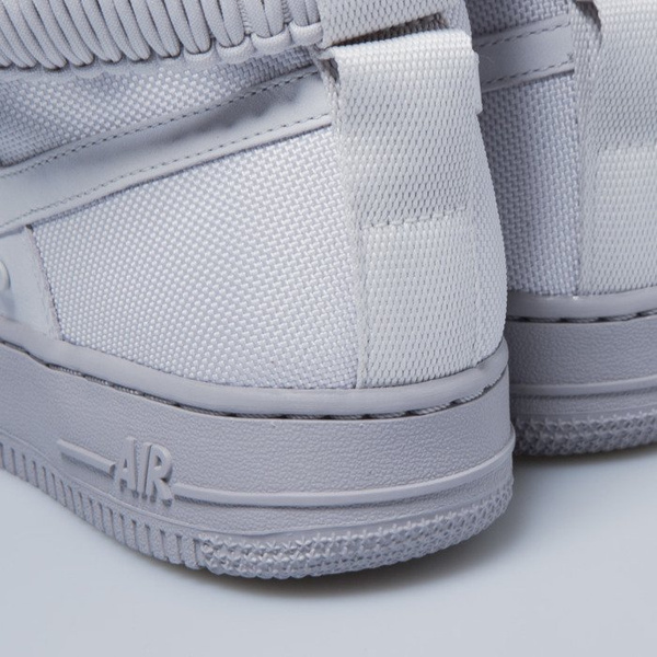 Sneakers buty damskie Nike SF Air Force 1 vast grey / vast grey 857872-003