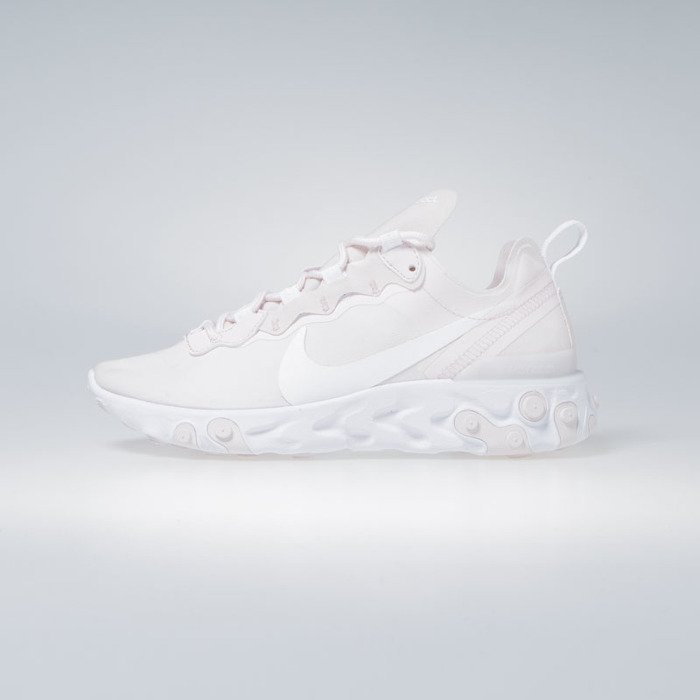 Sneakers Buty damskie Nike React Element 55 pale pink white